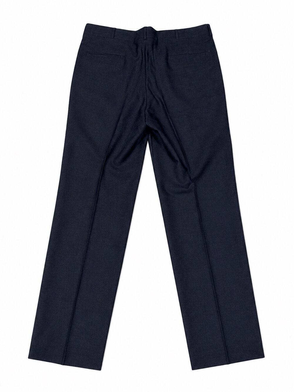 Men’s Navy Blue Dress Pants Straight Leg Business Casual Slacks 34x32
